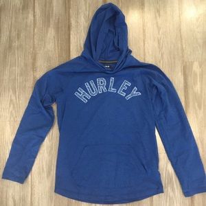 Hurley boys long sleeved hooded t-shirt